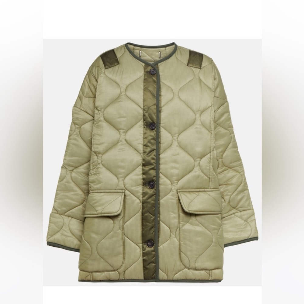 Frankie Shop Quilted Teddy Oversized Quilted Jacket